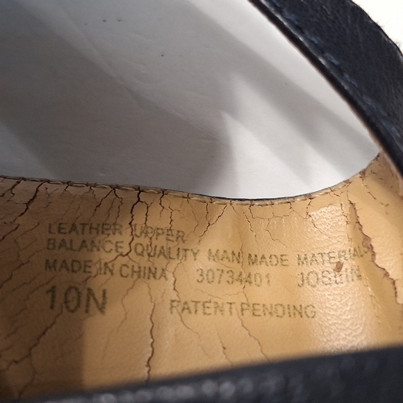 Naturalizer Black Joslin Leather Strappy Casual Comfort Sandals Size 10N - Picture 12 of 12